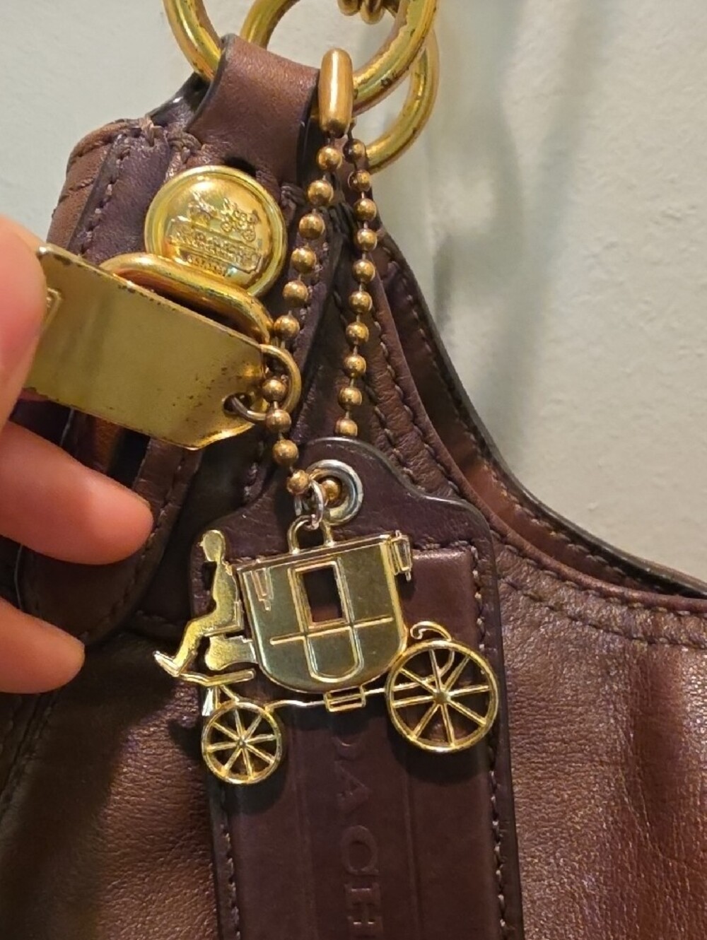 Vintage Coach Madison Maggie - Picture 4 of 6